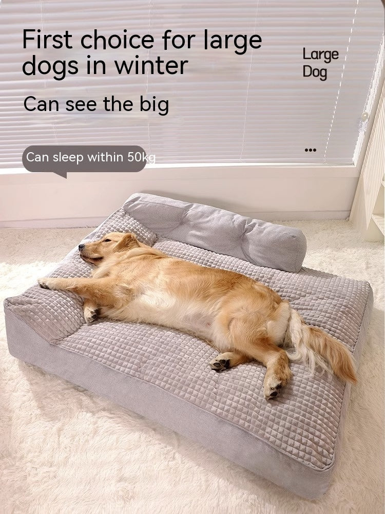 Warmes Sofa für große Hunde
